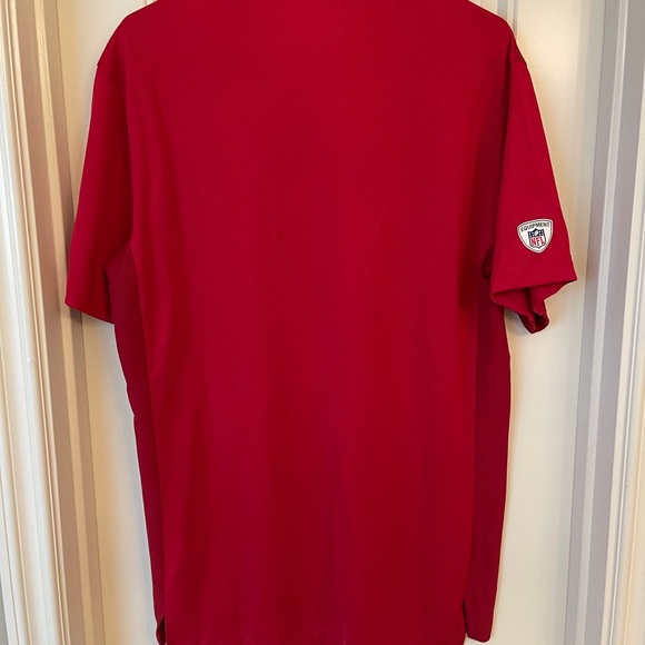 Arizona Cardinals Nike Dri Fit Performance Sideline Polo - Picture 4 of 4